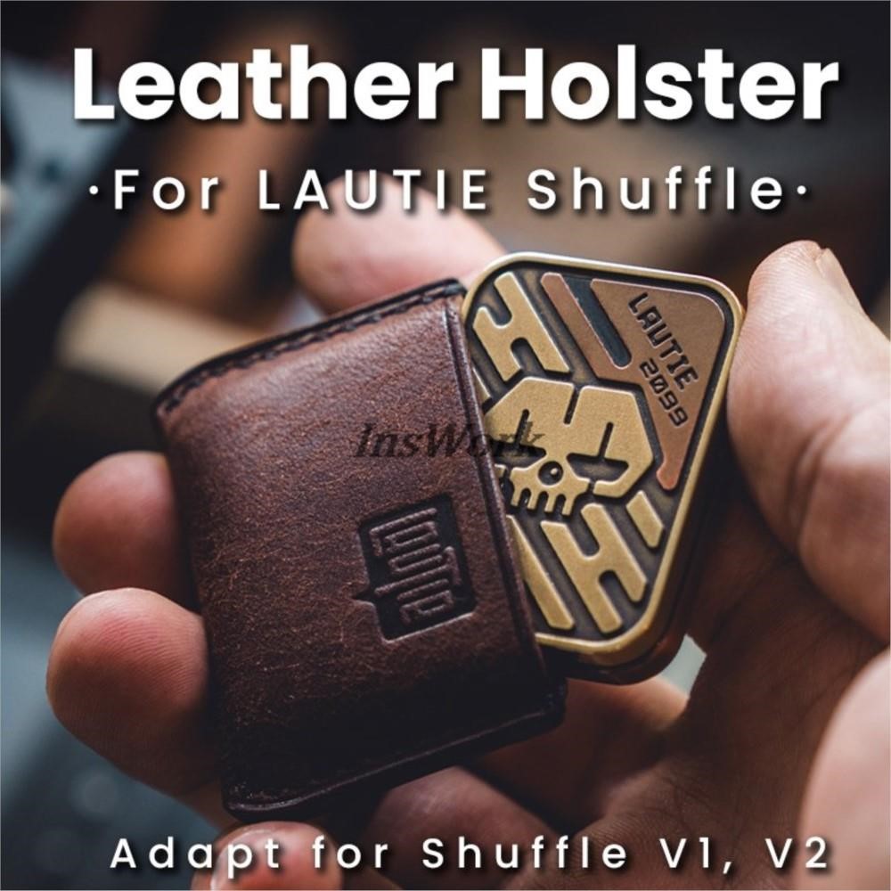 Edc Carry Holster - LAUTIE EDC 가죽 홀스터, 셔플 V1