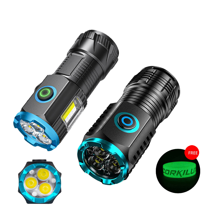 Edc Day Carry - C타입 USB 충전식 포켓 미니 LED