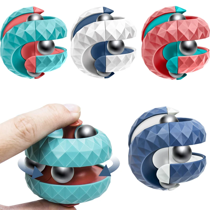 Fidget Spinner Bearing - 감압 궤도볼 큐브 피젯 토이 감각