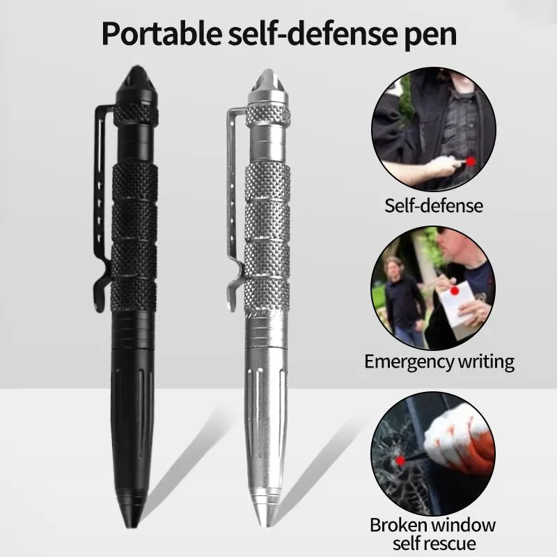 Pen Tactical Glass - 다기능 전술 펜 자기 방어 비상