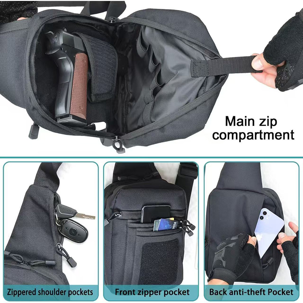남녀공용 가방 - EDC 숄더백 전술용 - 크로스바디  - Edc Carry Holster 리뷰 및 가격