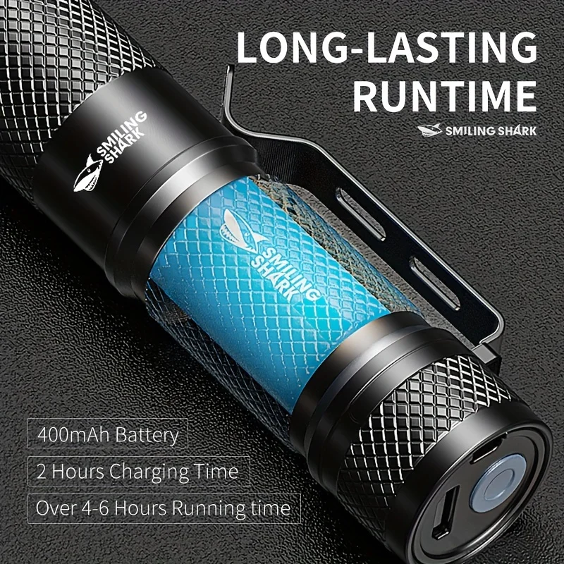 새로운 울트라 강력한 손전등 LED 미니 전술 줌 손전 - Edc Day Carry 리뷰 및 가격