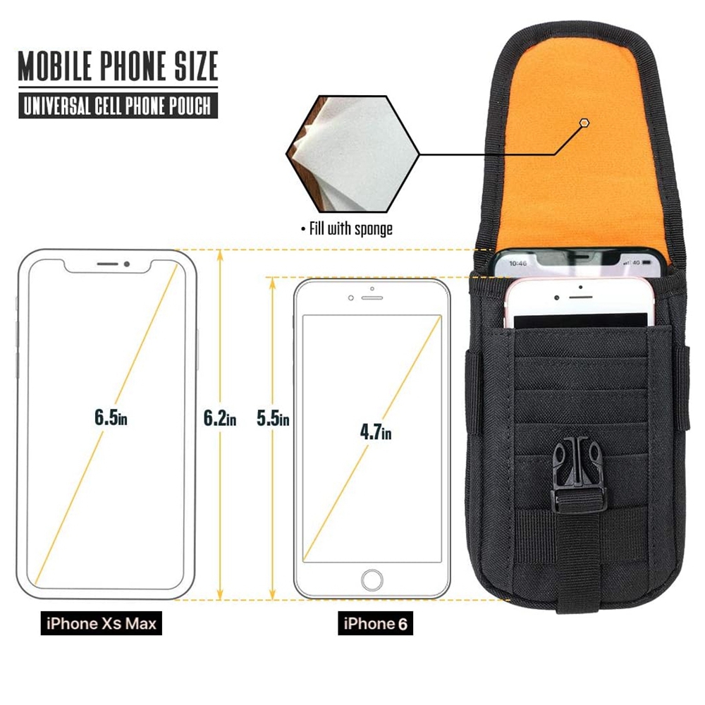전술용 폰 파우치 몰리, 스마트폰 홀스터 가방 EDC  - Edc Carry Holster 리뷰 및 가격
