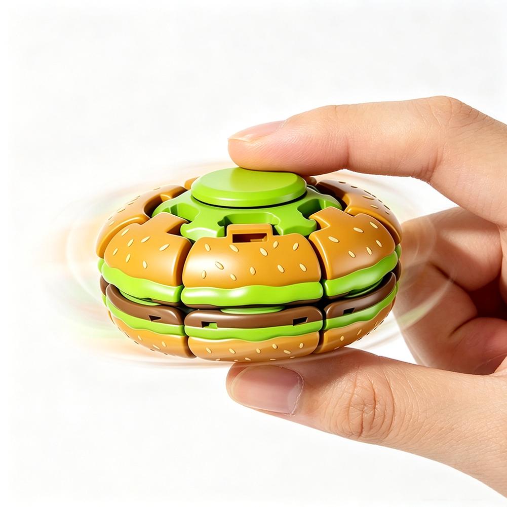버거 자이로스코프 피젯 토이 손가락 스피너 볼 프레스  - Fidget Spinner Bearing 리뷰 및 가격