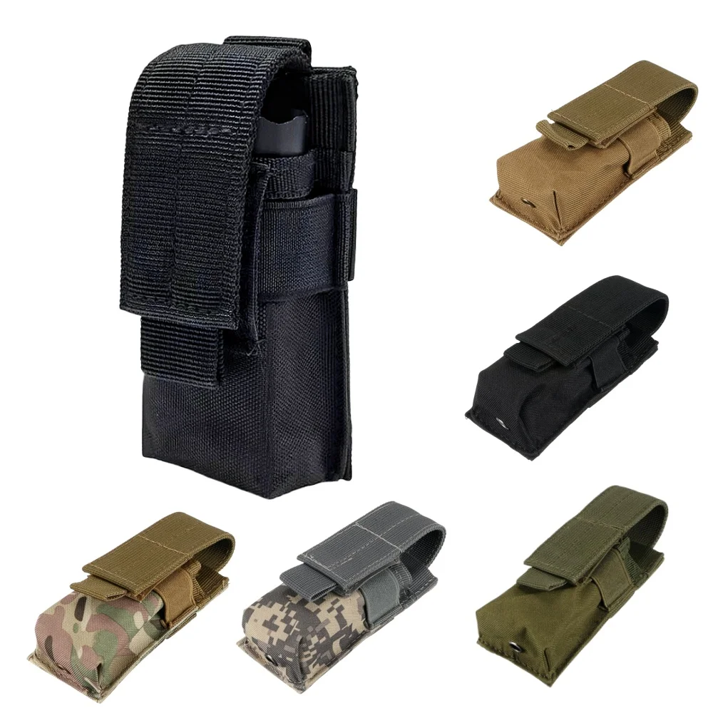 Molle 전술 M5 손전등 주머니 9MM 단일 잡지  - Edc Carry Holster 리뷰 및 가격