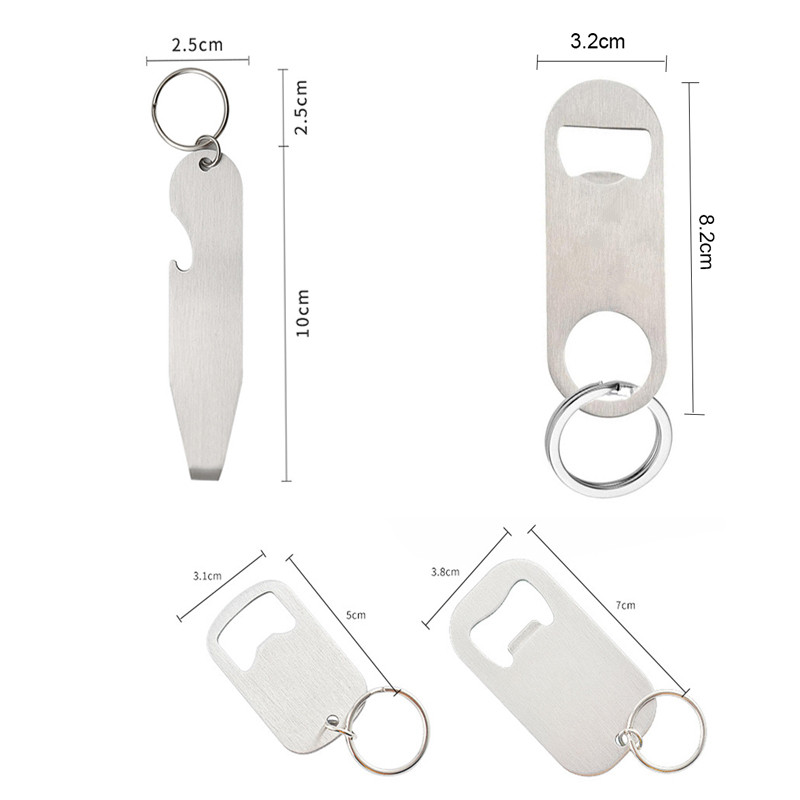 개인화 된 키 체인 레이저 조각 스테인레스 스틸 소다  - Bottle Opener Keyring 리뷰 및 가격