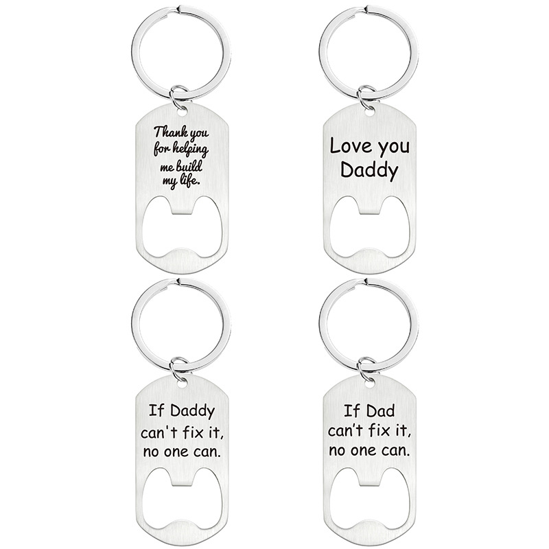개인화 된 키 체인 레이저 조각 스테인레스 스틸 소다  - Bottle Opener Keyring 리뷰 및 가격
