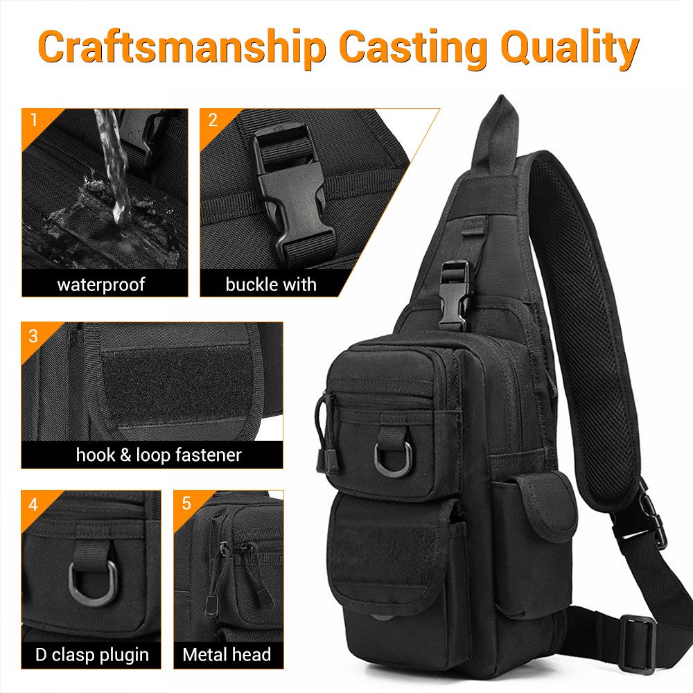 전술 권총 가방, 은닉 휴대용 총기 가방, 크로스바디  - Edc Carry Bag For Pistol 리뷰 및 가격